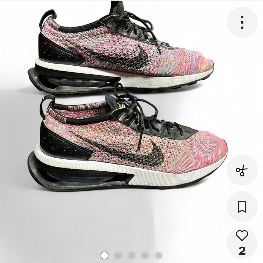 Nike Women's Pink and Black Athletic Shoes
